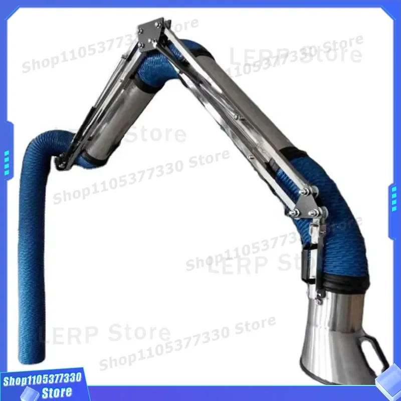 Industrial Dust Extraction Arm Flexible Suction Hose for Workshop Fume Removal External Exhaust Pipe Welding Smoke Collector