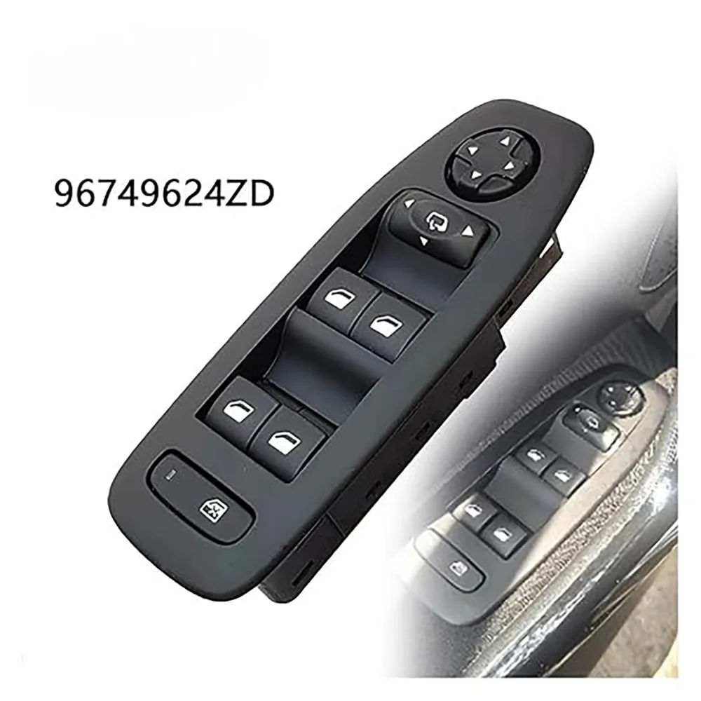 

Car accessories 96749624ZD Electric Master Power Window Control Switch for PEUGEOT2013~2019 Front Left Driver Side Lifter Button