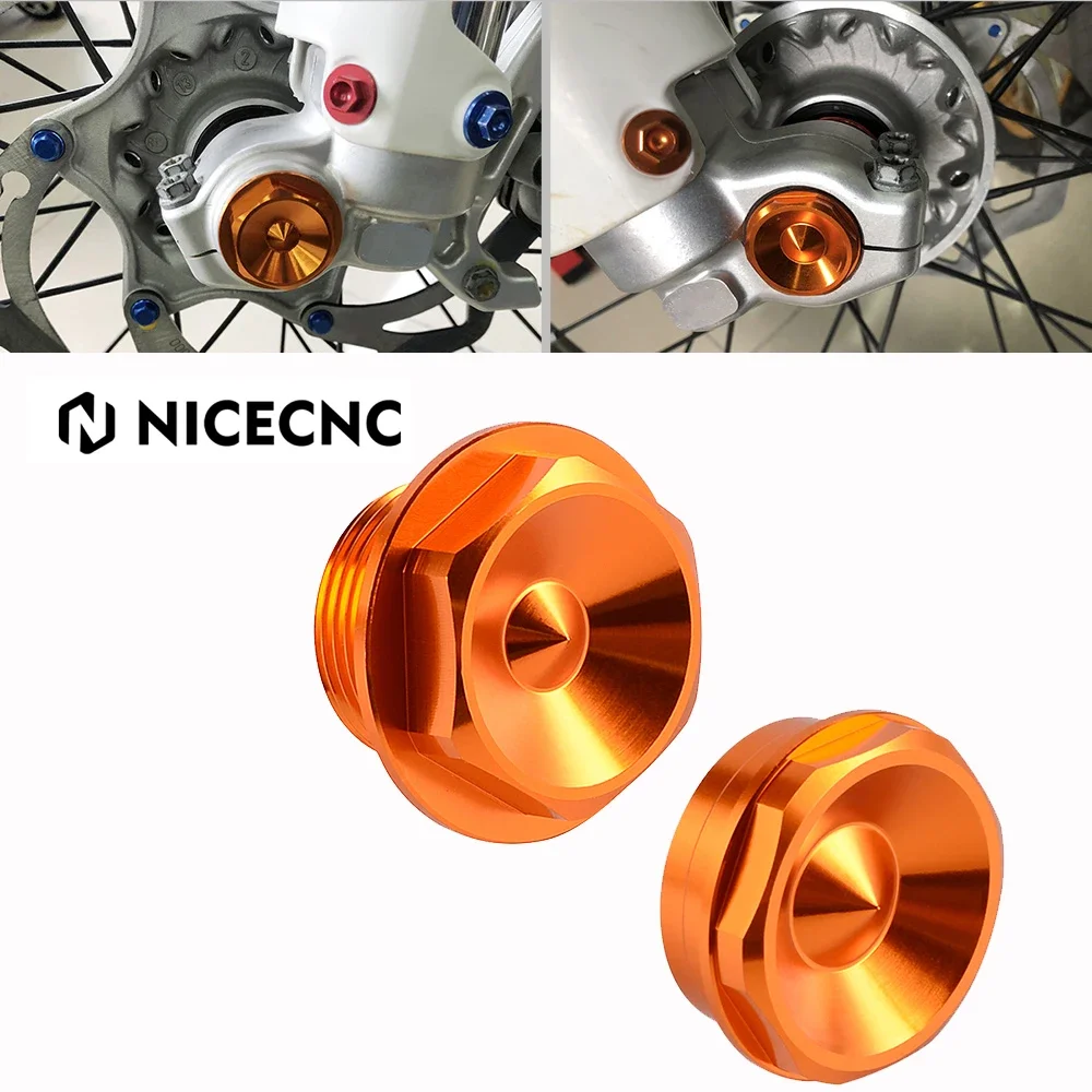 Assale anteriore Dado Ruota Dado di Bloccaggio Bullone Per KTM EXC 300 450 SX 125 SXF 250 EXCF 350 150 200 XCW XCFW 2003-2014 Per Husqvarna Husaberg