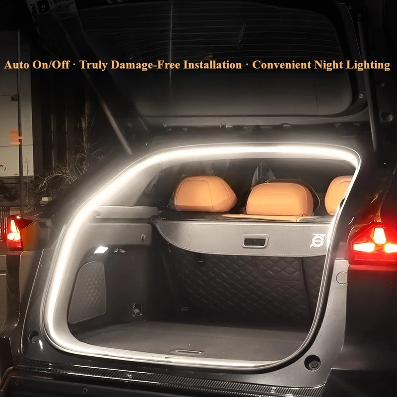 For Changan Deepal S07 S7 Car Trunk Ambient Light Strip LED Car Interior Decorative Light
