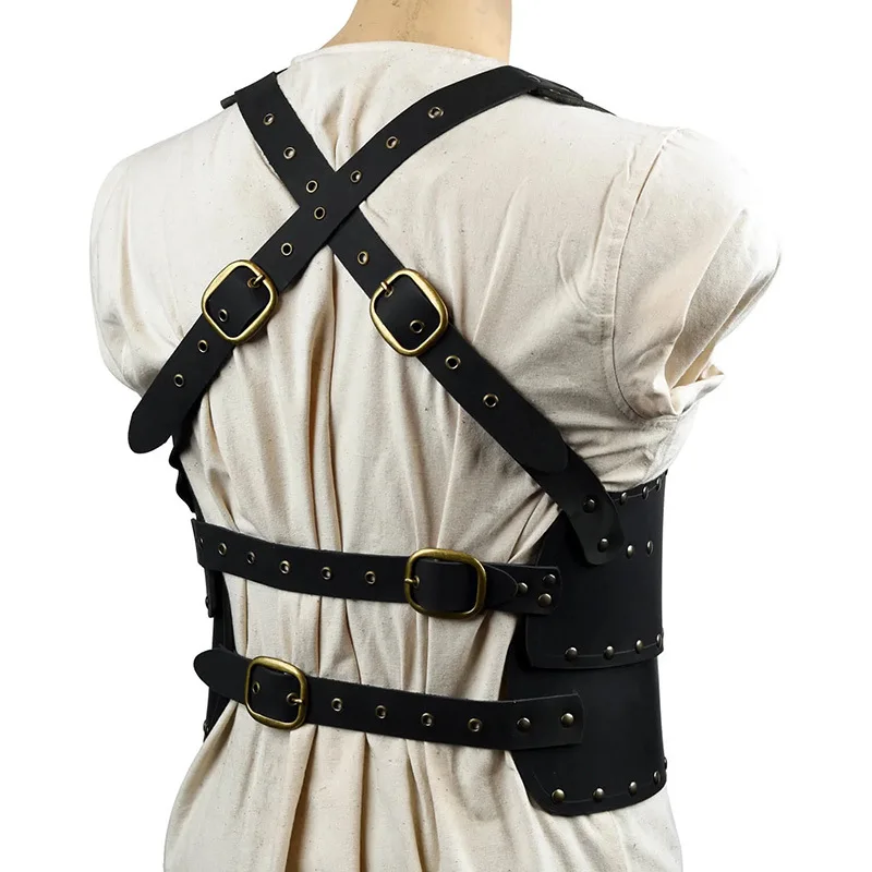 Perlengkapan Pesta Pertunjukan Bola Pelindung Dada Abad Pertengahan Cosplay Retro