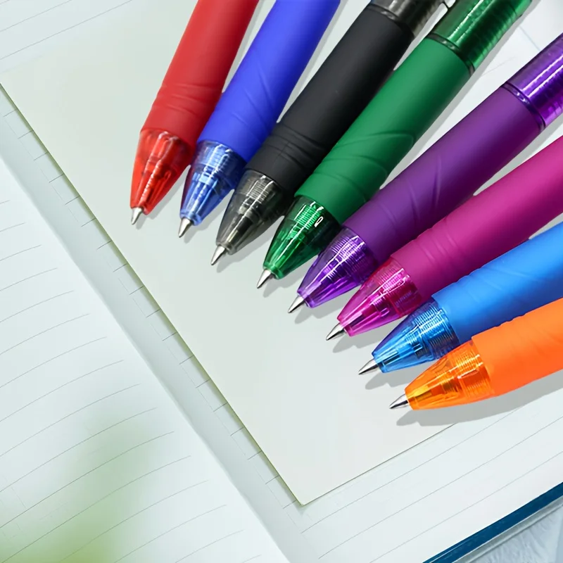 5 Erasable Ballpoint Pens, Multi-Color Refills, Can Be Used for Repeated Writing, Suitable for Taking Notes in Class, Writing on Documents, and Other Scenarios, a Small Gift for Students