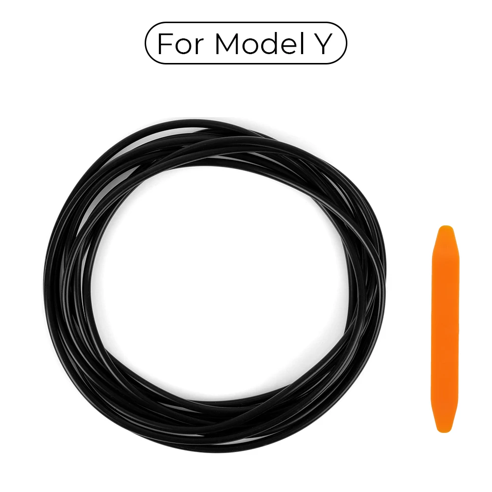Rubber Skylight Strip Wind Guard Noise Lowering Car Modify Accessories Noise Insulator Anti-Dust Waterproof Sunroof Seal