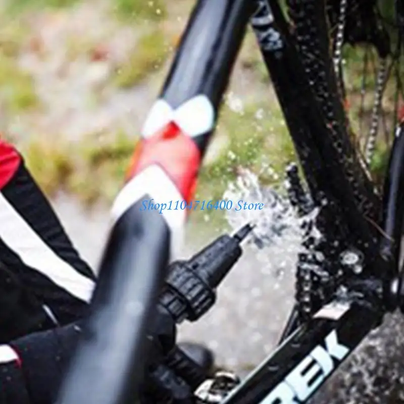 

y1gd Vehicle Wash Tools Wheel Tire for Rim Detailing Cleaning Brush Water-Powered Bru