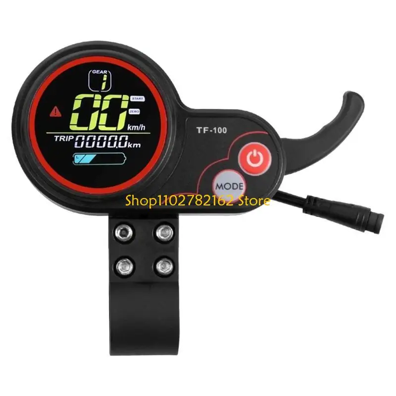 

547B Easy To Install Electric Scooter Dashboard Display Providing Comprehensive Ride Statistics For Enthusiasts And Commuters