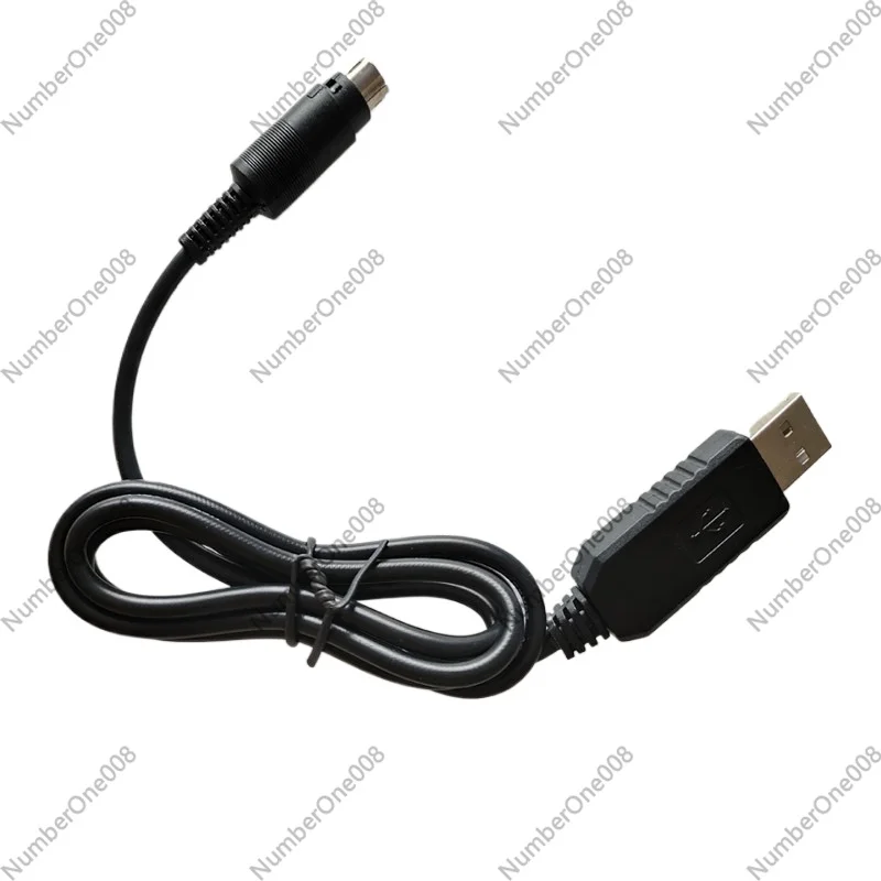 

Кабель USB-Mini Din 8-контактный с интерфейсом CAT для радиолюбительской связи, с чипсетом FTDI, для синхронизации данных и программирования трансиверов (160 см)
