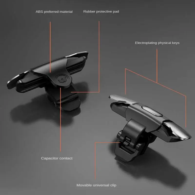Kontroler gier mobilnych Abs Lekki, mechaniczny, czuły, uniwersalny pad do gier Akcesoria Strzelec Joystick Biały Szybka reakcja