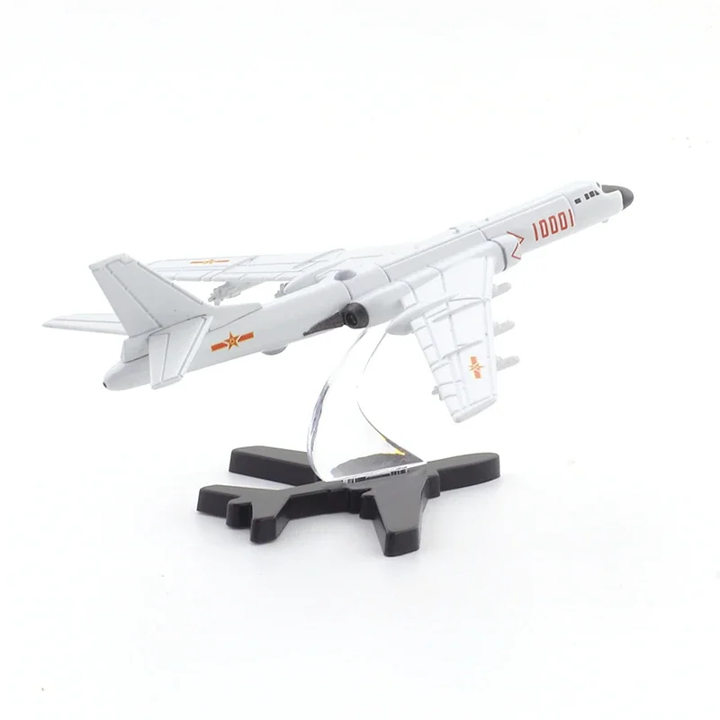 XCARTOYS Small Aircraft Model H-6K Bomber - Air Force Grey Diecast Automotive Model Ornaments Cas Toys Gift Decorations