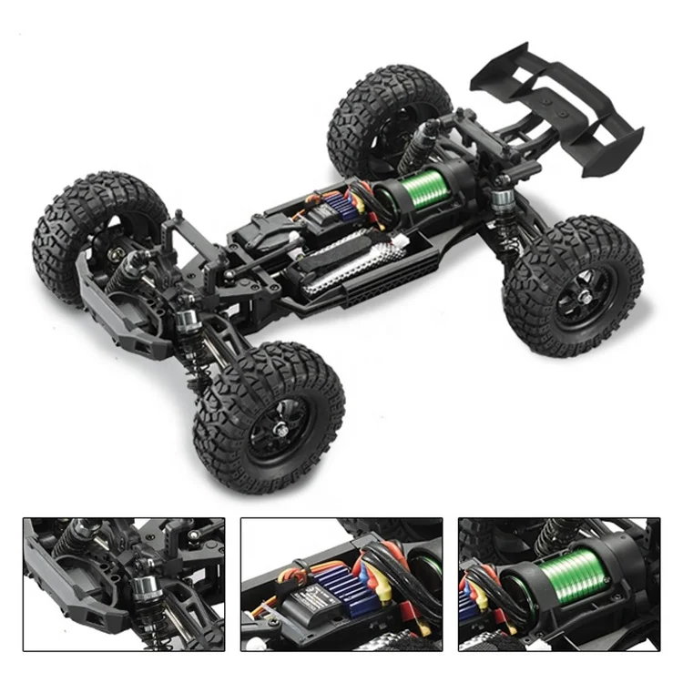 RC Car Brushless Motor, Caminhão Modelo Off-Road, ESC 50km, h, Controle Remoto, Vendas Quentes de Fábrica, HBX 901A, Escala 1:12