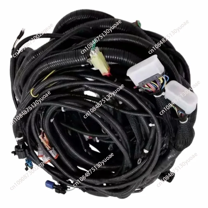 Machinery Engine Parts Wholesale Construction Machinery Parts Wire Harness 21Q6-18100 Excavator  Spare Main Wiring Harness