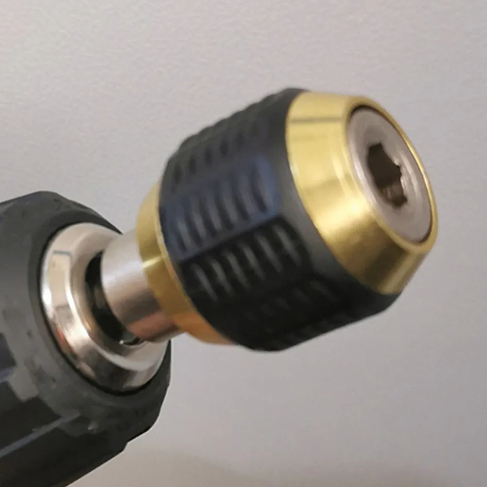 

2 шт. быстросменные сверлильные патроны 1/4 с шестигранным хвостовиком, металлические патроны для электрических отверток, адаптеры для ударных шуруповертов, аксессуары для дрелей, инструменты