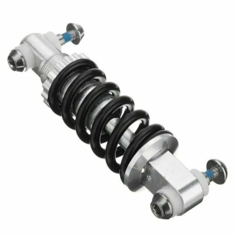 Bicycle Rear Shock Absorber Adjustable Aluminum Alloy Black Spring MTB Mountain Bike Cycling Suspension Replacement Part