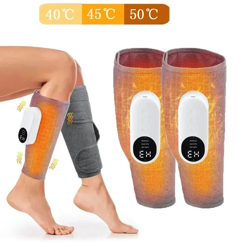 Electric Leg Massager Charging Calf Air Compression Massager with Three Massage Modes Thigh And Knee 360° All-Round Packag