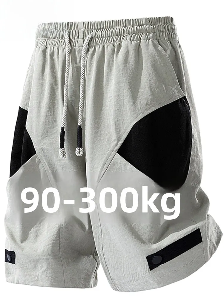 

MoChao American Sle, большие размеры, мужские летние новые цветные брюки Blo, свободные повседневные брюки пять четвертей, дышащие тонкие брюки...