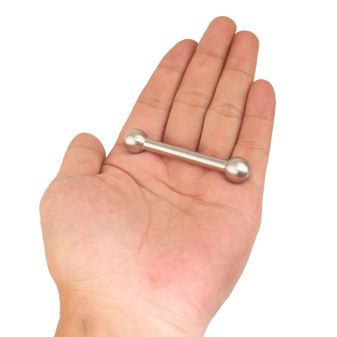 Edelstahl 12mm Doppelkopf Kugel bolzen 1/4 "Gewinde für Monitor klemme Hotshoe Kamera halterung Magic Arm Verlängerung stange – Detail 28