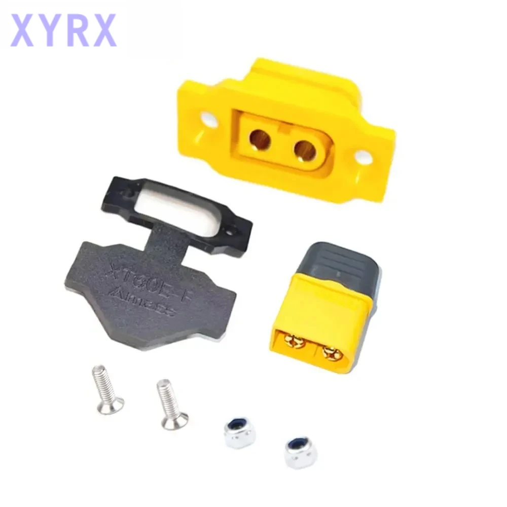5PCS Amass XT60BE-F & XT60H Model Airplane Battery Gold-Plated 30A High Current Safe Male Female Plug Connector For RC DIY