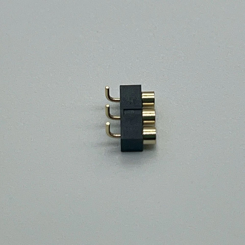 1 Stück 2P 3P 4P 2,54 mm Rastermaß Pogo-Pin-Steckverbinder, federbelasteter Prüfstift, SMT DIP Durchsteckmontage, gebogener Typ, Stecker und Buchse, Lade-Pogo-Pin – Detail 19