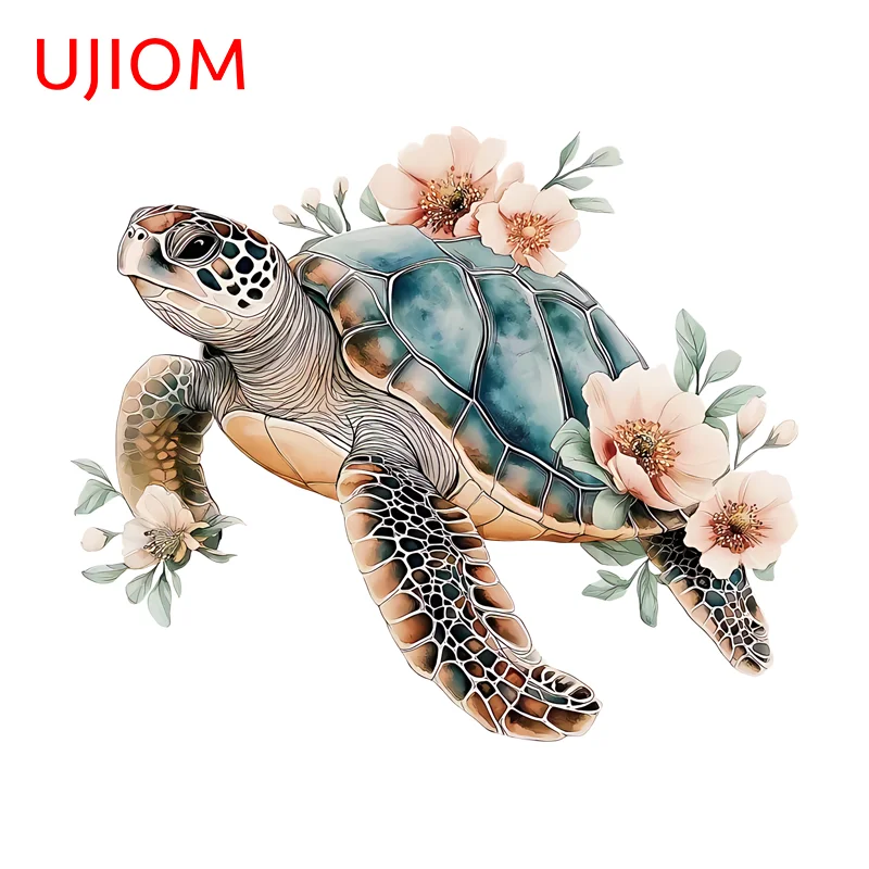 UJIOM Turtle Wall Sticker Fashion Creative Sofa Wall Waterproof Vinyl Decal Fit For Decoration Chambre Personality Wallpapers