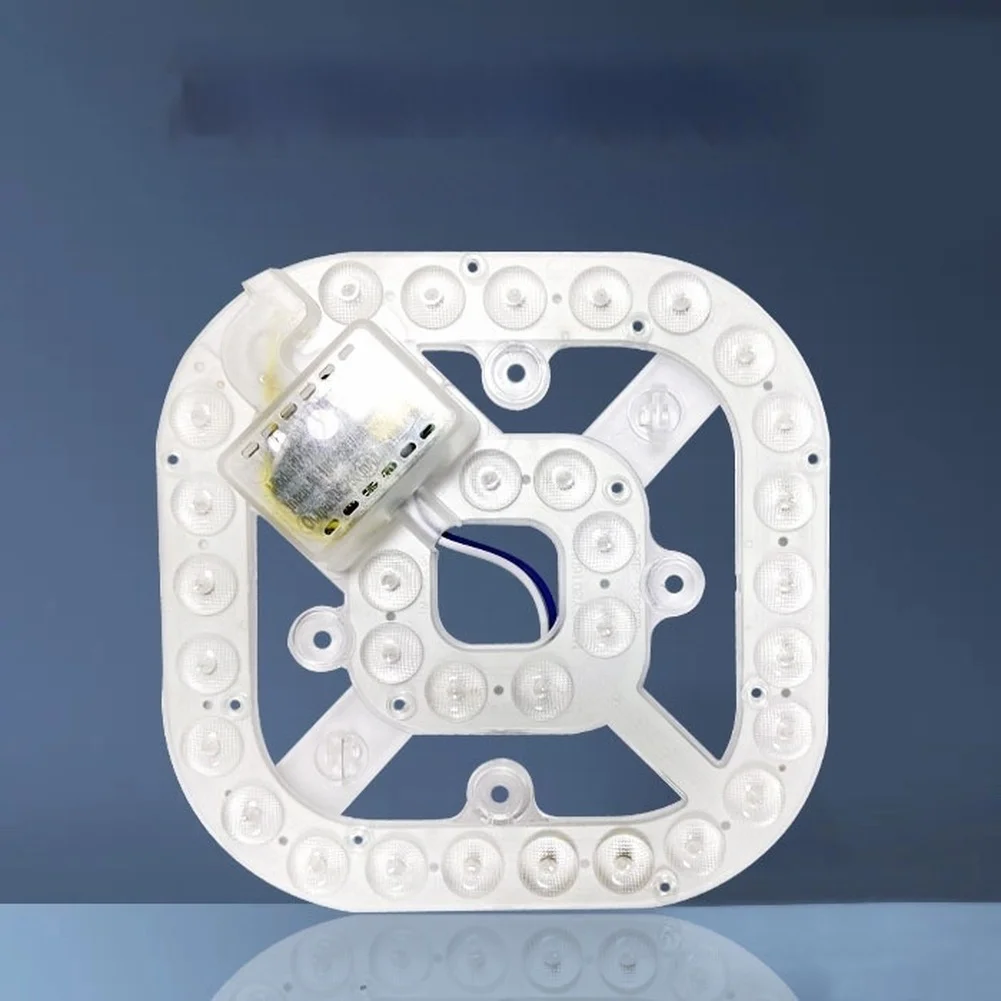 

Трехцветный диммируемый светодиодный потолочный светильник: модуль для домашнего освещения, эффективность 120 лм/Вт, световой поток 2500 лм, для замены потолочных светильников