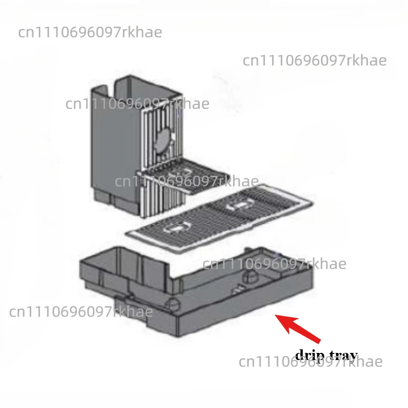 Suitable for Nestle NESPRESSO capsule coffee machine F456 EN750 drip tray with float accessories