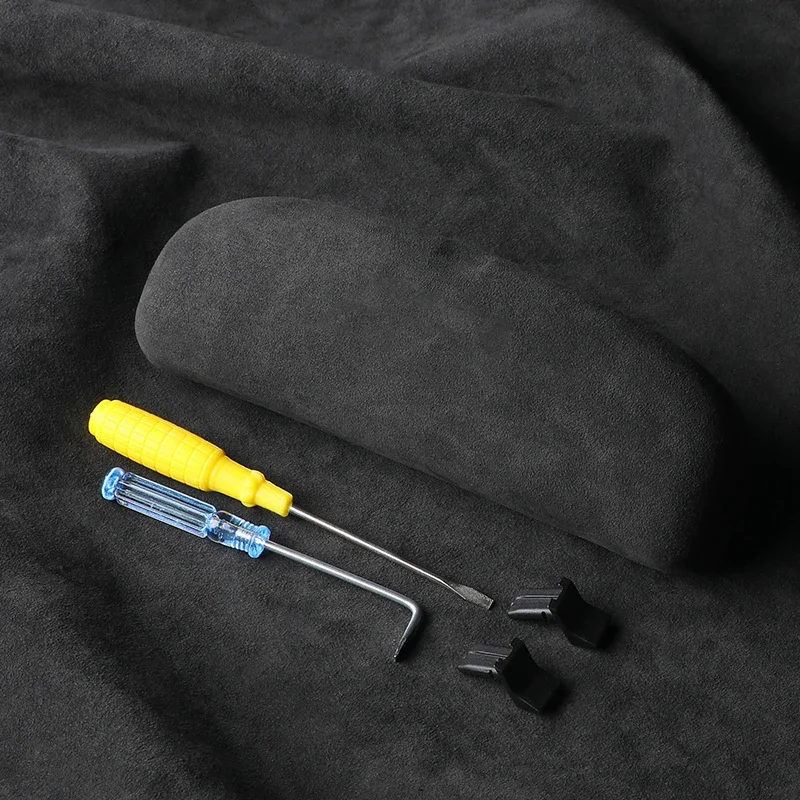 

Alcantara Suede Glasses Case Storage Box Sunglasses Holder for Audi A4L A6L Q5L A3 A7 Q2L Q3 Q5 Q7 Car-Dedicated Accessory