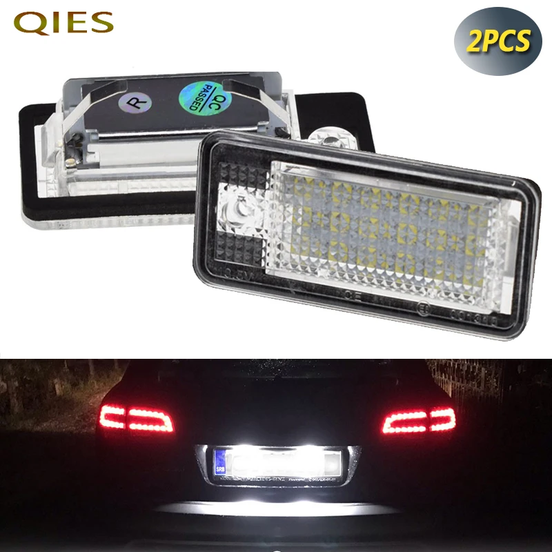 

2pcs Car LED Number License Plate Light Lamp Lights for Vehicles Automotive 36mm12V Voltage 2W Modified License Plate Light