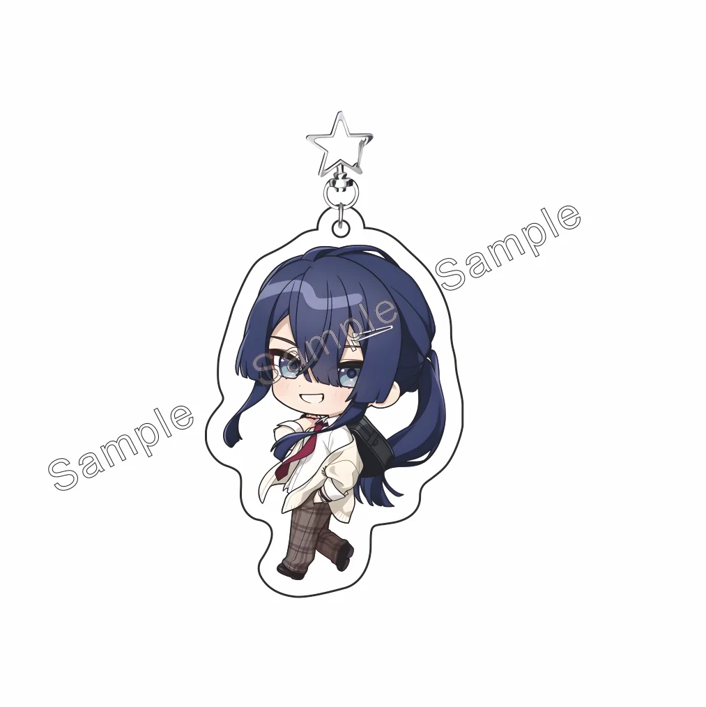 NIJISANJI Virtual Character Acrylic Stand Keychain Fans Surprise Present Hot Yofukashi no Uta Anime Merch
