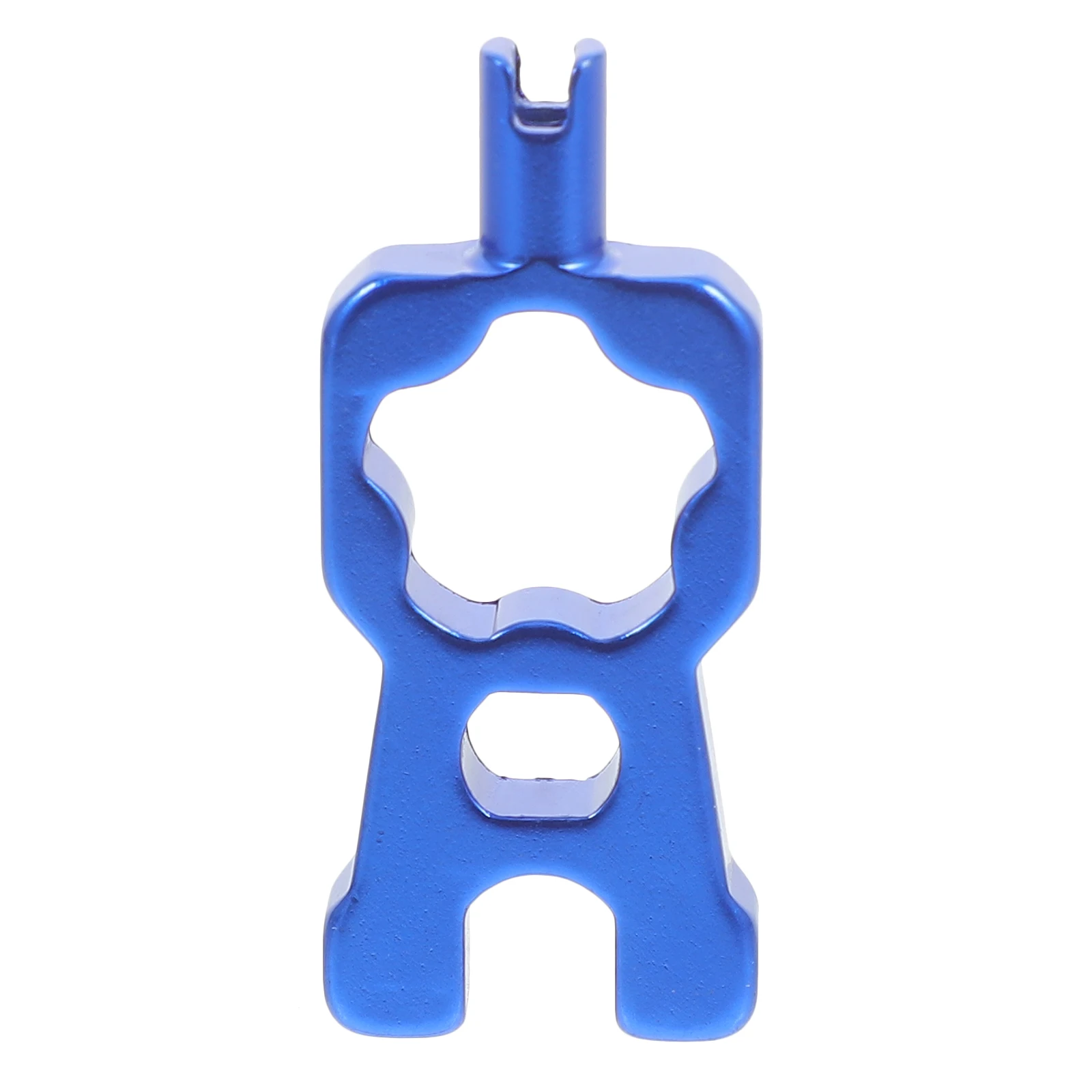 

Air Nozzle Wrench Tool Core Removal French American Four in One Bike Repairing Disassembling Durable Aluminum Alloy Outdoor