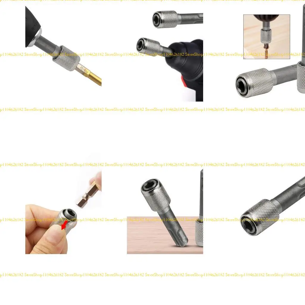 

Q2Q4 High Quality Electric Hammer Converter Connecting Rod Sleeve Inner Hexagon Converter Drill Head Adapter Texture