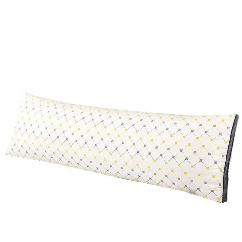 1pc White Pillow Core Home Bed Long Pillows подушки Washable Pillow Skin-friendly Neck Cushion almohadas para dormir