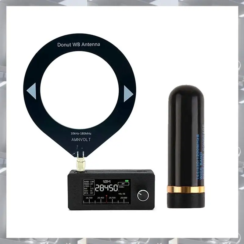 

SI4732 Mini Radio Receiver 10Khz-180Mhz+Rough Antenna SW LW AM FM SSB SI4732 Radio Portable Shortwave Radio Receiver