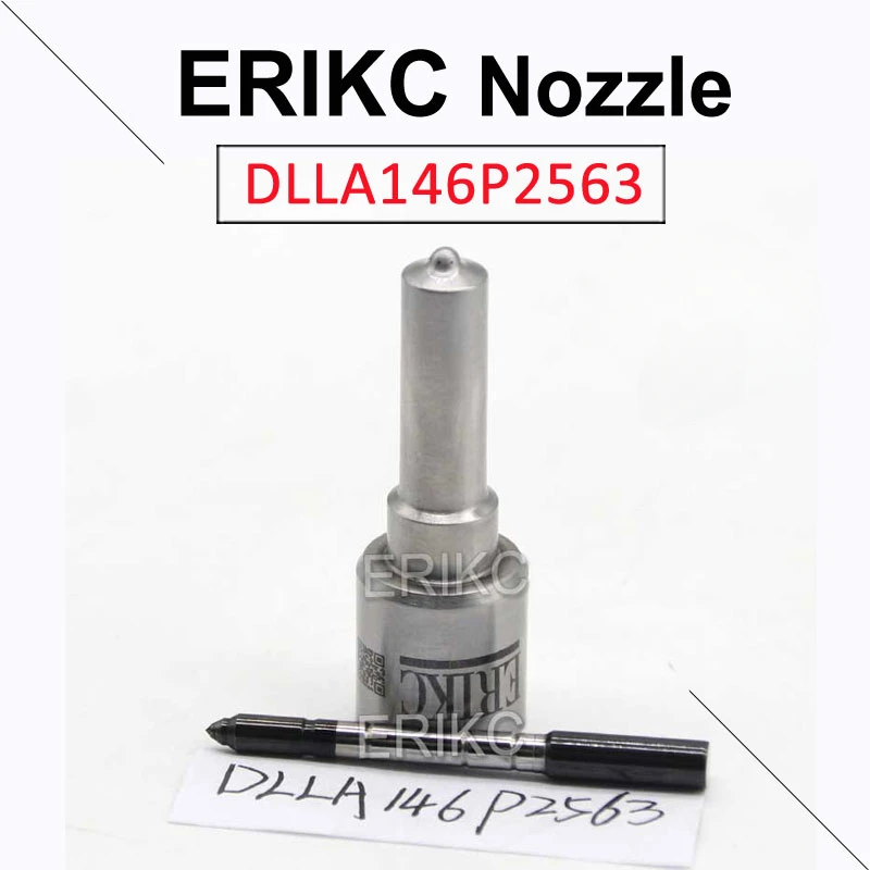 ERIKC 0433172563 Diesel Common Rail Nozzle DLLA 146 P 2563 Full Cone Spray Nozzle DLLA146P2563 For Bosch Injector 0445120459