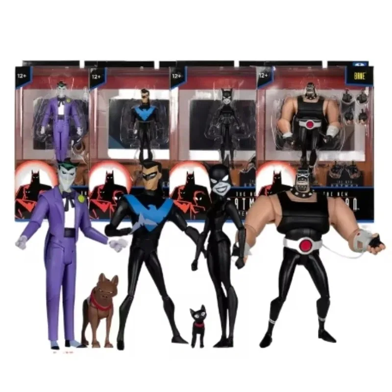 McFarlane DC Multiverse The New Batman Adventures Bane & Catwoman & Nightwing & The Joker 6 pulgadas figura de acción muñeca juguetes regalo