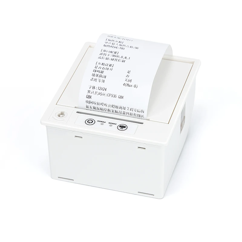 

EM5828 Black and White Embedded Thermal Receipt Print Module Support Secondary Develop Provides SDK Command Set for Kiosk SHOP