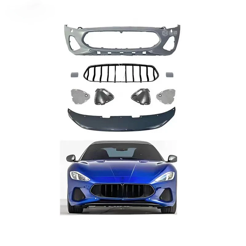 

New Style Half Carbon Fiber Front Bumper for Maserati Granturismo GT GTS GC 2007-2015