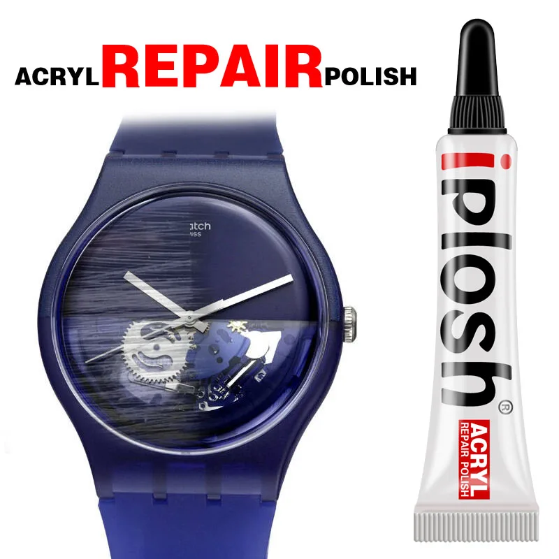 Strumento di riparazione dell\'orologio iplosh 5g watch POLY Plastic acrilico watch pasta lucidante antigraffio occhiali riparazione pasta abrasiva