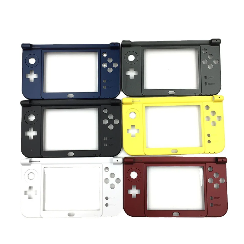 100PCS Plastic Cover Housing Case for New 3DSXL for 3DSLL Game Console Replacement Hinge Part Bottom Middle Frame Shell