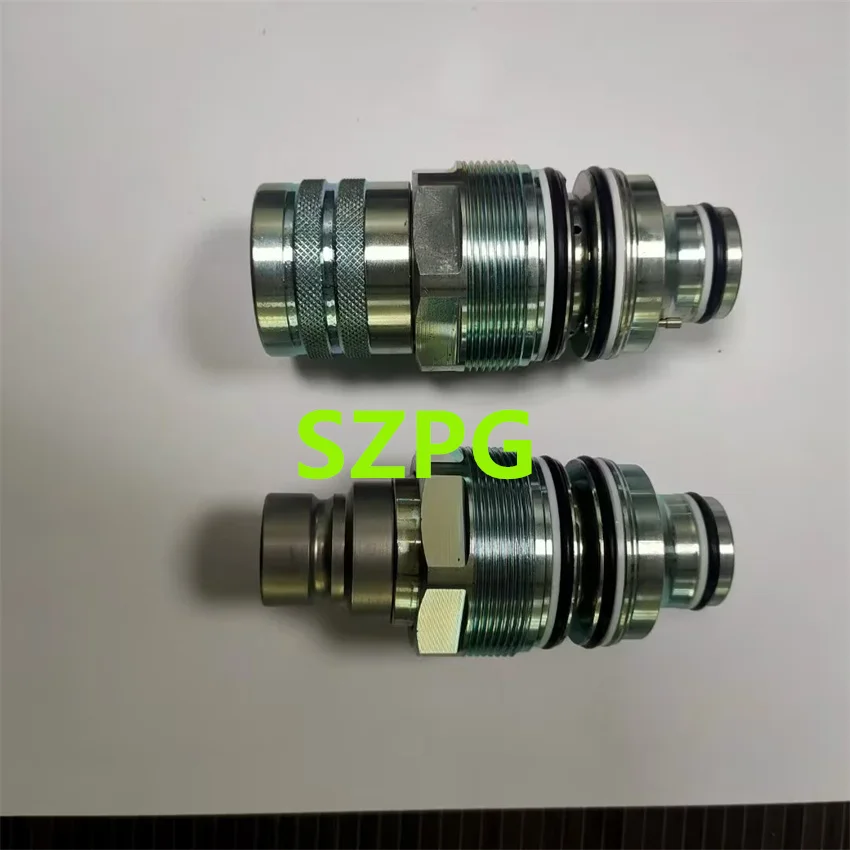 

Сменная гидравлическая быстроразъемная муфта с резьбой 6679837 6680018, комплект муфт-мама с плоской поверхностью для Bobcat S130 S150