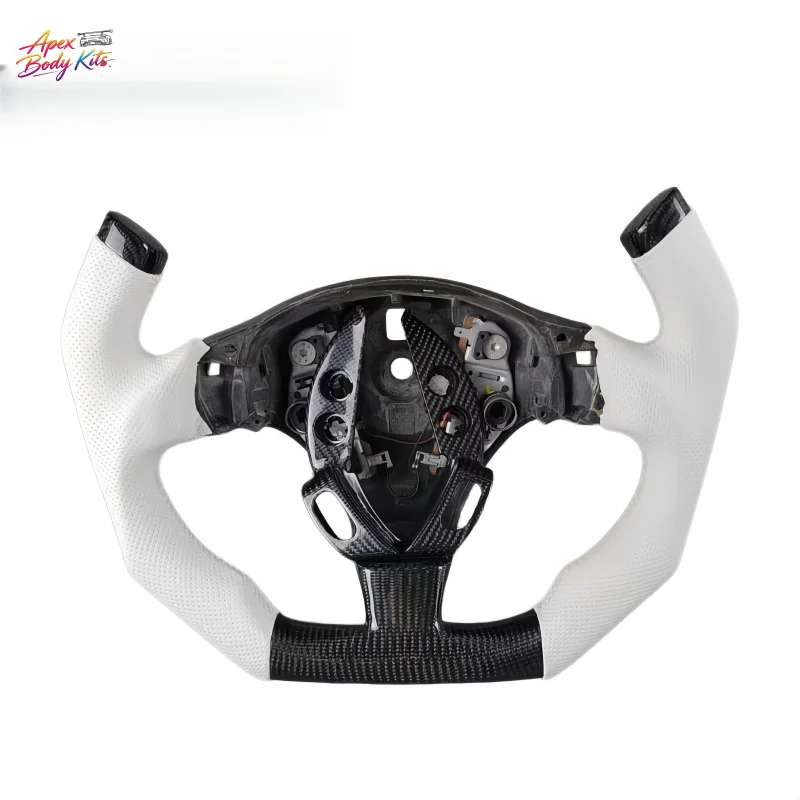 FOR Maserati GT GTS GC MC Quattroporte President Series Upgraded Racing Carbon Fiber Steering Wheel Without Airbag