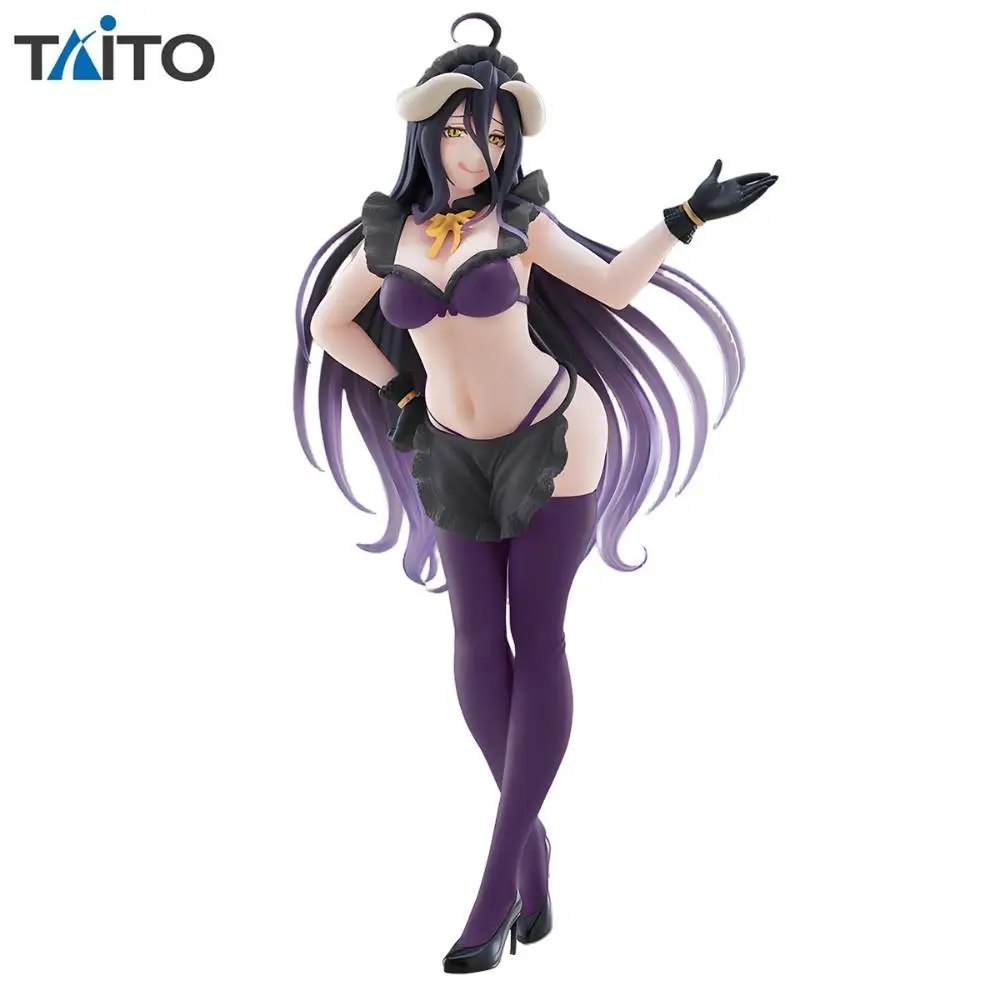 

In Stock TAiTO OVERLORD Coreful Albedo ~Maid Ver.~ Renewal PVC 18CM Anime Action Figures Model Collection Toy