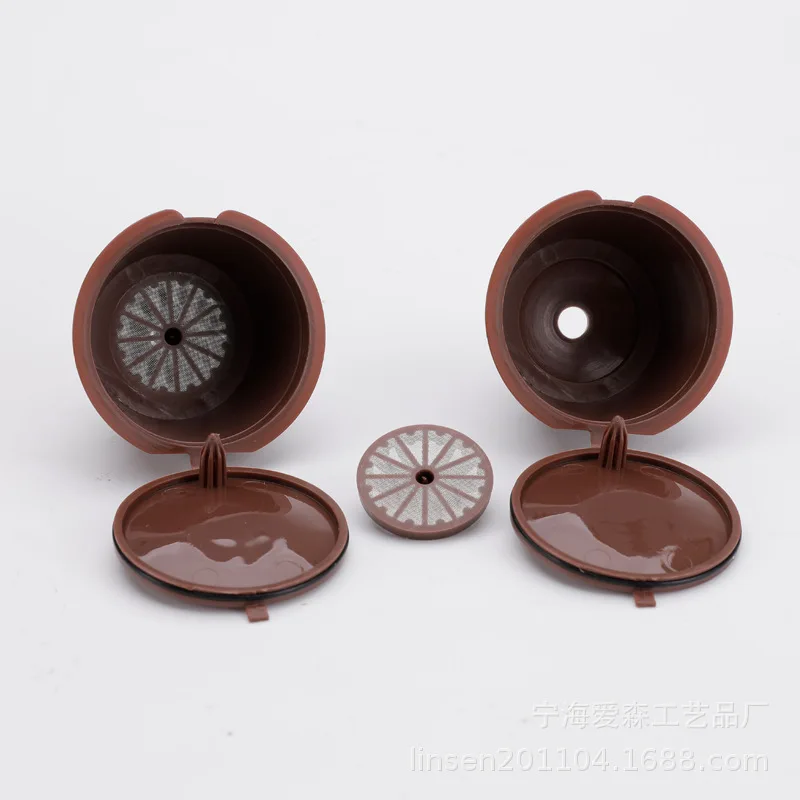 1 Piece Coffee Capsule Filter Cup Reusable Pod Plastic Fill Filter Pod Coffee Machine Accessories Household