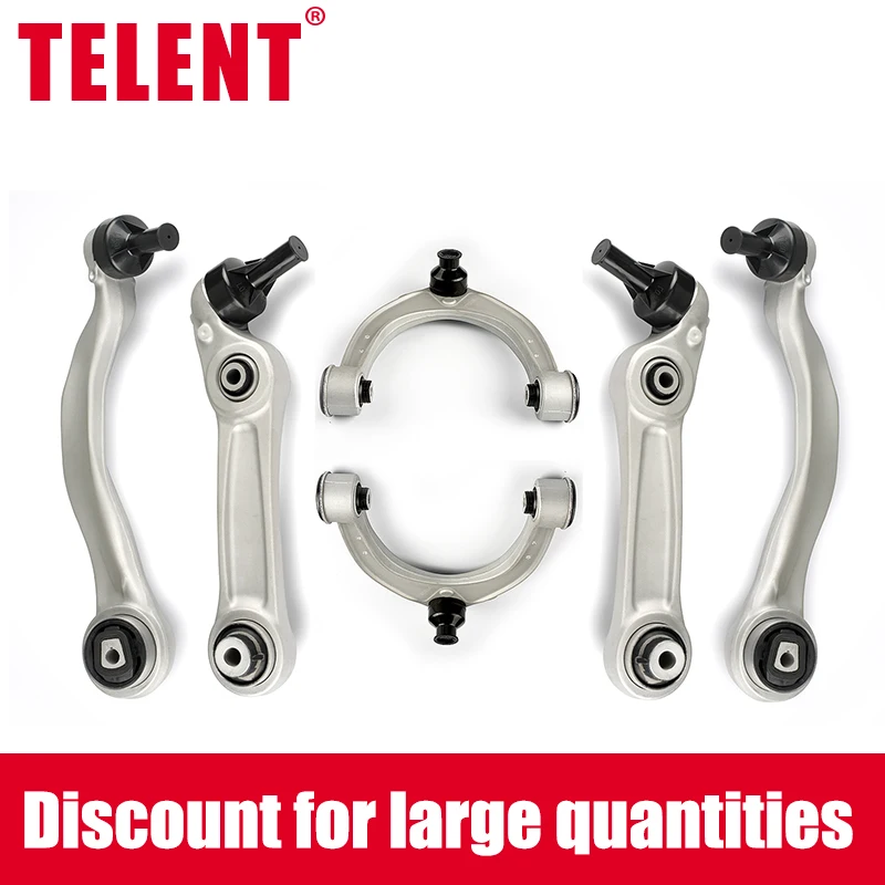 TELENT Q3810 6PCS Front Upper And Lower Control Arm Set For BMW 5er 2010-2016 6er 2010-2018OE31126775967 31126775972 31126794203