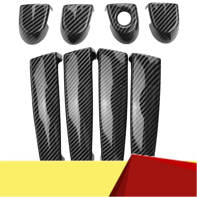 

Carbon Fiber Outside Exterior Door Handle Cover For-BMW 1 2 3 4 Series E87 E90 E91 E92 E93 F30 X1 X2 X3 X4 X5 X6 LHD-M53K