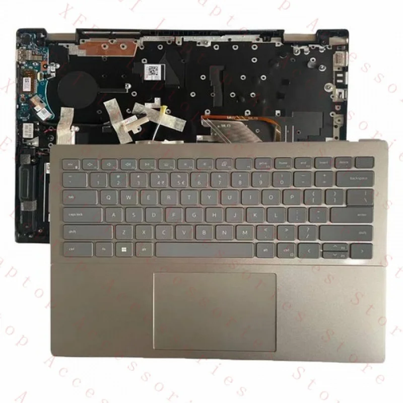 

F for Dell Latitude 5420 5425 Palmrest Case W Backlight Keybard Touchpad 0F8DGT 0Y8CK3