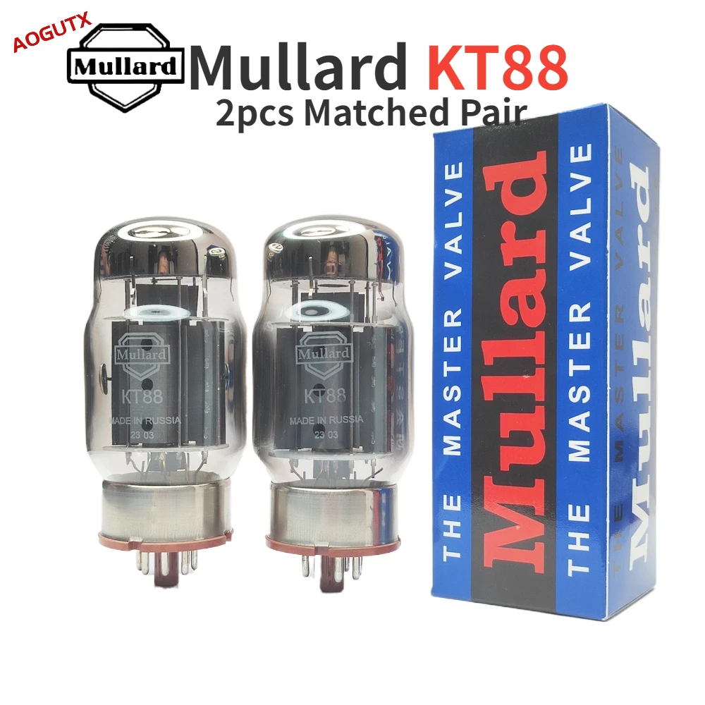 Aogutx Mullard KT88 Vacuum Tube Replace 6550 KT120 EL34 KT66 KT77 KT100 HIFI Audio Valve Electron Tube Amplifier Matched DIY