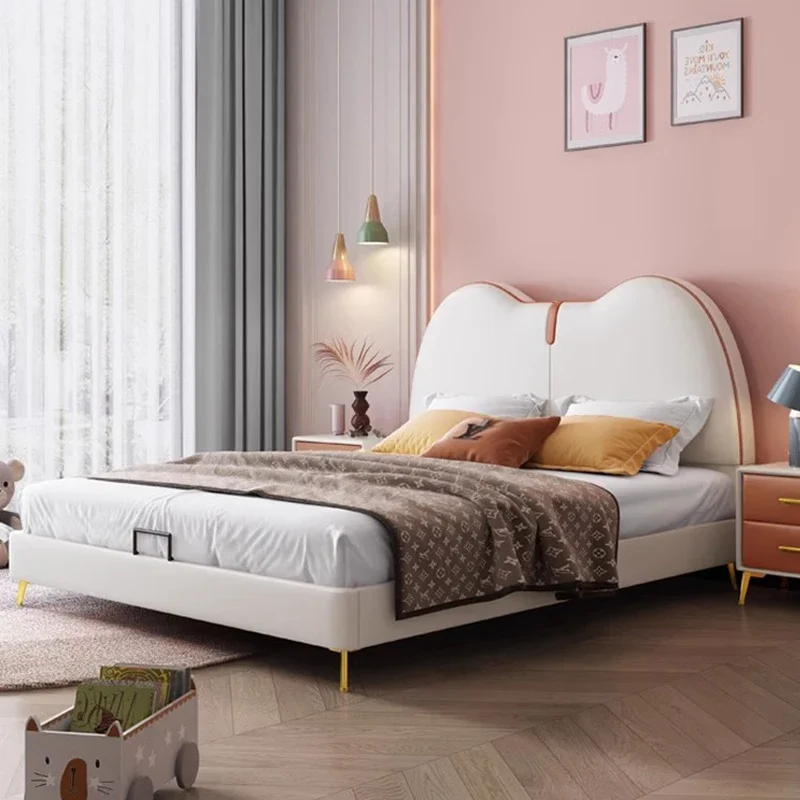 

Headboards Mattress Children Beds Sofa Frame Bouncer Ergonomic Bedroom Massage Children Beds Single Letto A Castello Furniture