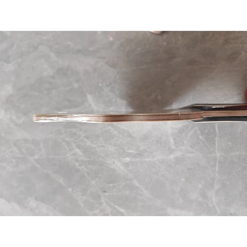 الغريبة الكلب رئيس بينغ بونغ بليد لوحة مصنوعة من 5 الخشب و 2 هيكل الكربون اليدوية DIY مخصص تنس الطاولة الانتهاء من المضرب