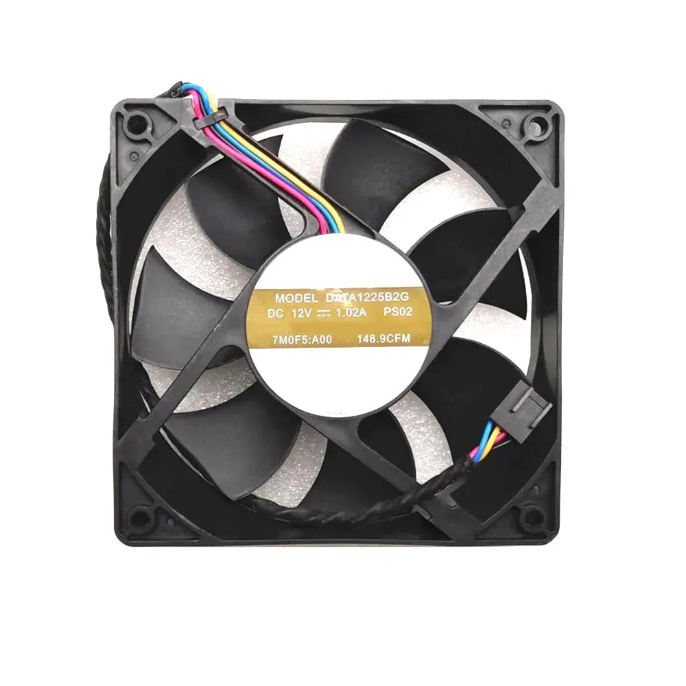 Cooling Fan For Alienware Aurora R5 R6 R7 R8 R9 R10 R11 R12 07M0F5 7M0F5:A00 DATA1225B2G PS02 DC12V 1.02A