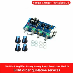 XH-M164 Amplifier Tuning Board Preamp Board Tone Board NE5532 Amplifier Beautification Adjustment High Bass Adjustment Module