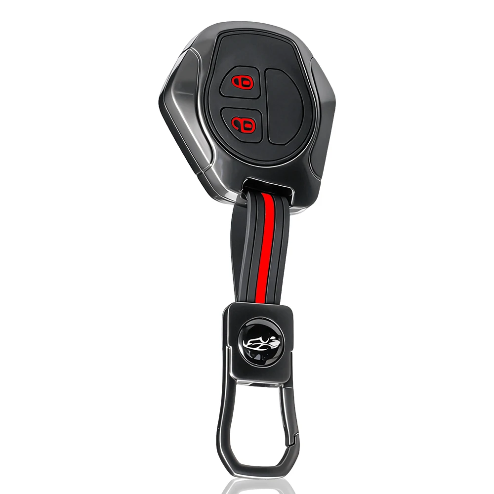 Zinc Remote Key Case For Suzuki Swift Liana Aerio Jimny Samurai Amagatarai Grand Vitara Engines Only 2 Button Silicone Key Cover